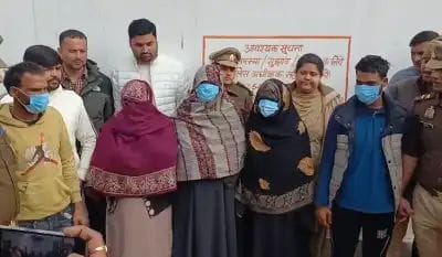 सहारनपुर : कैरटलेन डायमंड शोरूम की करोड़ों की चोरी में शामिल एक परिवार के 5 शातिर सदस्य गिरफ्तार