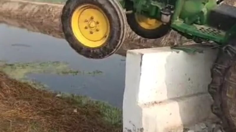 नाबालिग ट्रैक्टर चालक की सड़क हादसे में हुई मौत