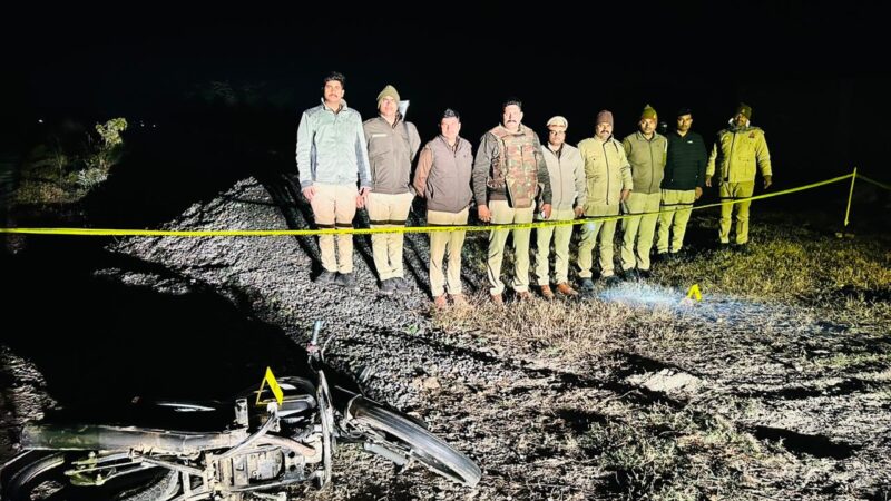 आजमगढ़: पुलिस-बदमाशों के बीच मुठभेड़ में एक गोतस्कर  गिरफ्तार