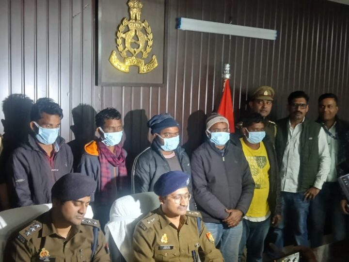 42 लाख की साइबर ठगी करने वाले पिता पुत्रों समेत पांच गिरफ्तार