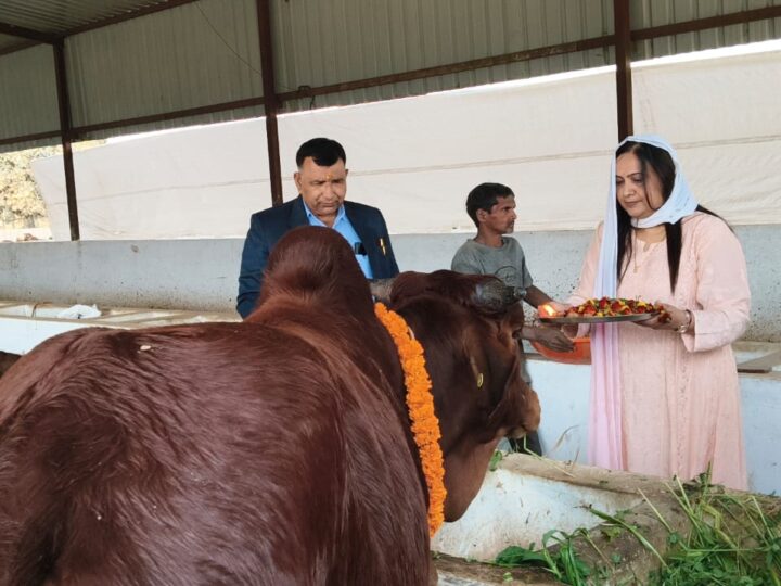 गौवंश संरक्षण के लिए गौ आश्रय स्थल में पूजा-अर्चना एवं जागरूकता कार्यक्रम संपन्न