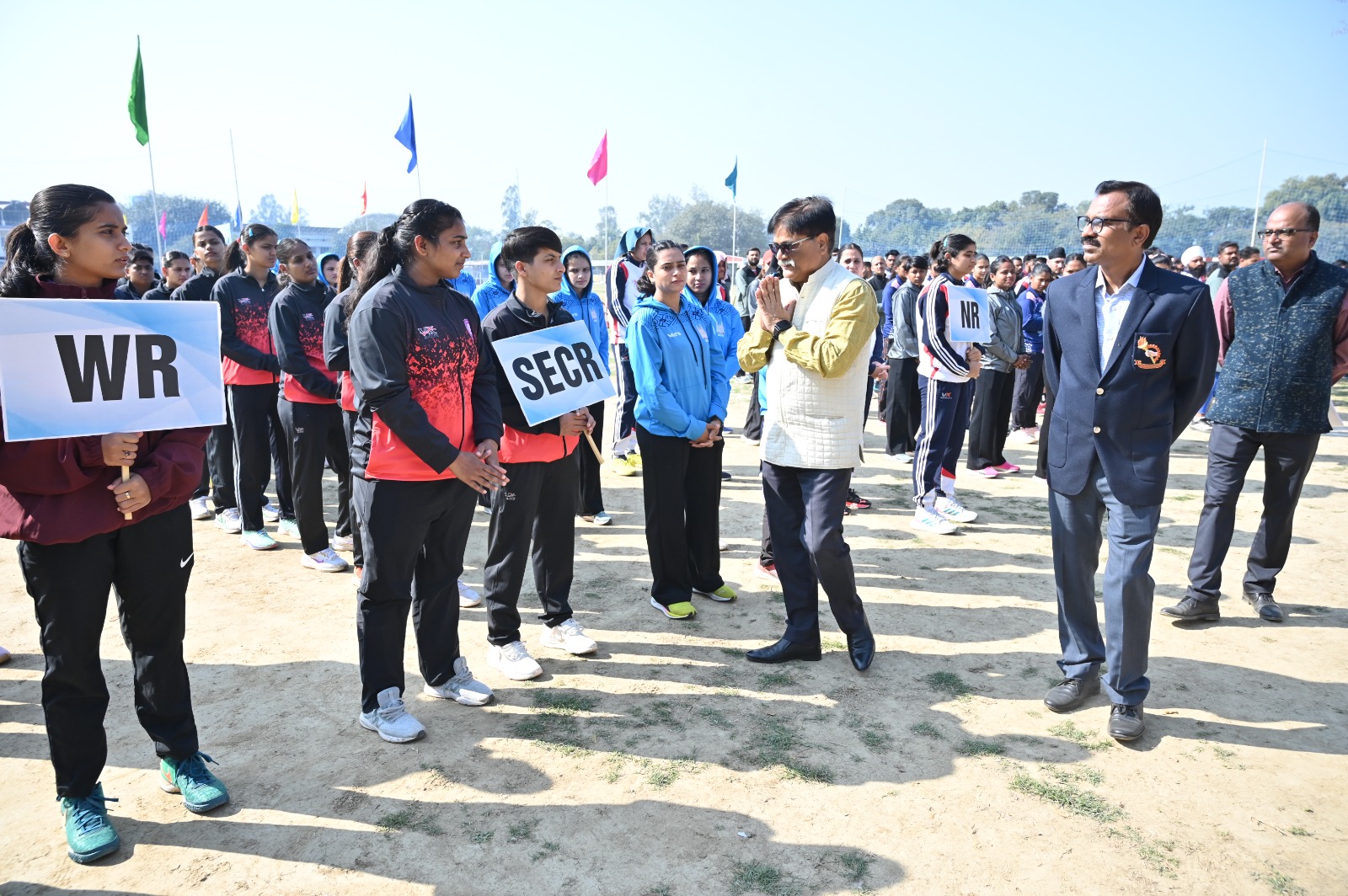 बरेका में 18वीं अखिल भारतीय रेलवे हैंडबॉल प्रतियोगिता का जोरदार शुभारंभ