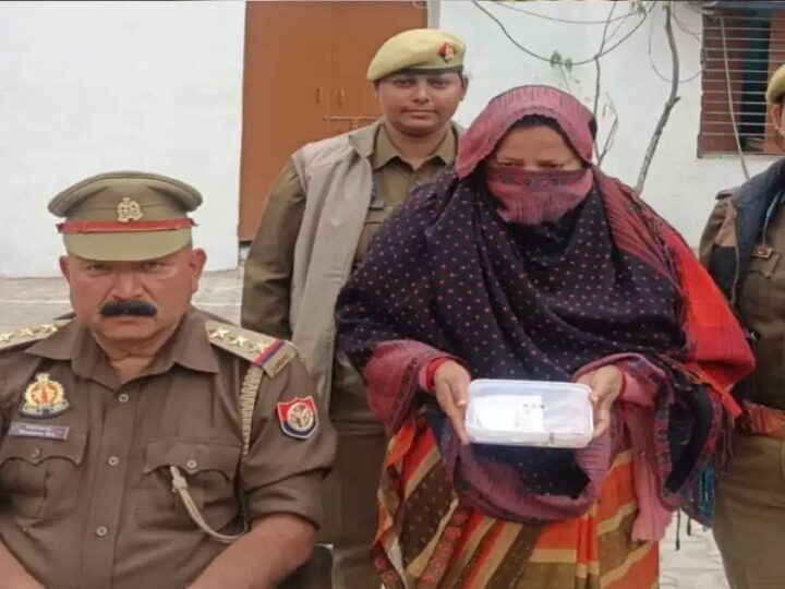 ज्वैलरी दुकान से चोरी करने वाली  महिला चोर गिरफ्तार