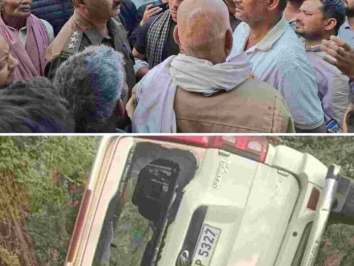 चंदौली : तेज रफ्तार स्कॉर्पियो ने स्कूटी सवार भाई-बहन को रौंदा