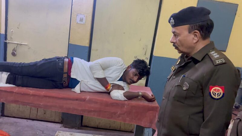 मुठभेड़ में 25 हजार का इनामी गैंगस्टर घायल, दुद्धी पुलिस ने किया गिरफ्तार