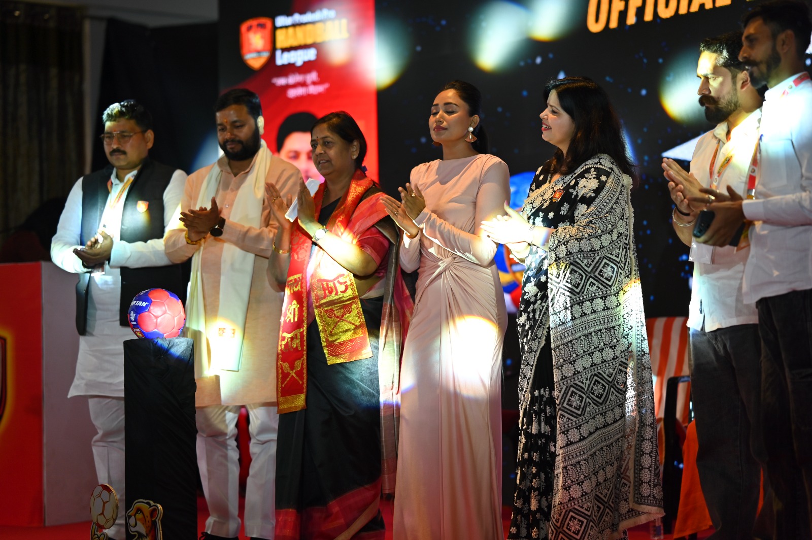 वाराणसी में यूपी प्रो हैंडबॉल लीग  का पहला खिलाड़ी ऑक्शन भव्य रूप से संपन्न