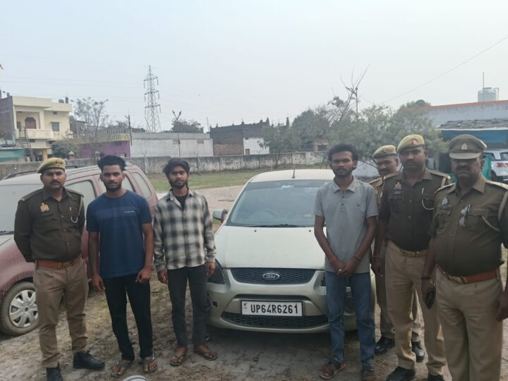 ओबरा में देर रात हुड़दंग, तेज आवाज में गाना, स्टंट और गाली-गलौज करने वाले तीन युवक गिरफ्तार