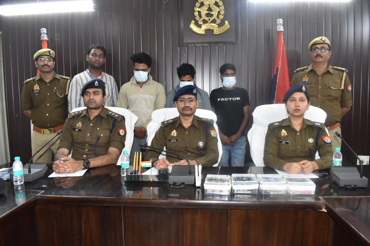 अंतरराज्यीय साइबर ठगी गिरोह के तीन सदस्य गिरफ्तार