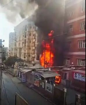 ट्रांसफॉर्मर फटने से मचा हड़कंप