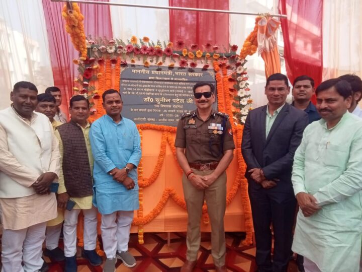 10 करोड़ की लागत से नए रोहनिया थाना भवन का शिलान्यास