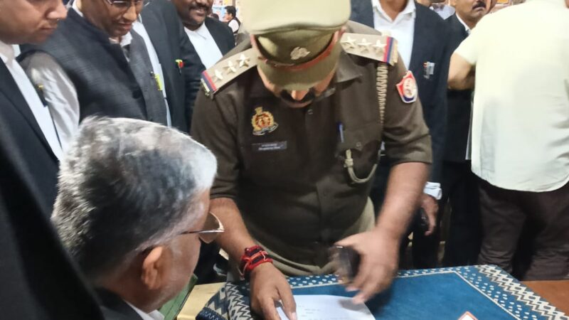 बनारस कोर्ट परिसर में एक बार फिर सुरक्षा व्यवस्था हाई अलर्ट पर