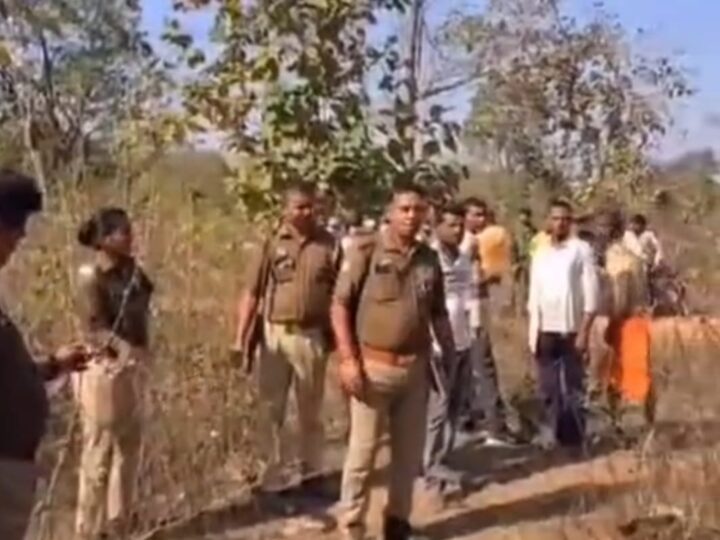 धनौरा जंगल में अज्ञात महिला का शव मिलने से सनसनी