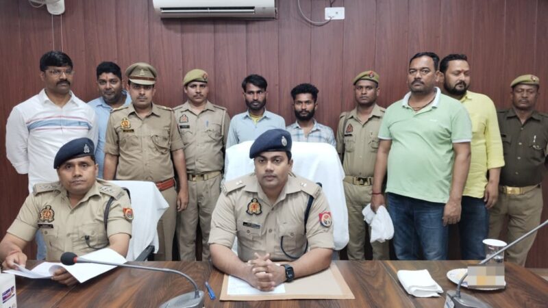 चंदौली : 1.40 करोड़ की अवैध अंग्रेजी शराब के साथ दो तस्कर गिरफ्तार