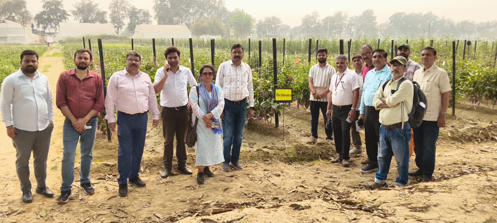 त्रिपुरा के पत्रकारों ने वाराणसी में आईआईवीआर का दौरा कर समझी सब्जी उत्पादन की नई संभावनाएं