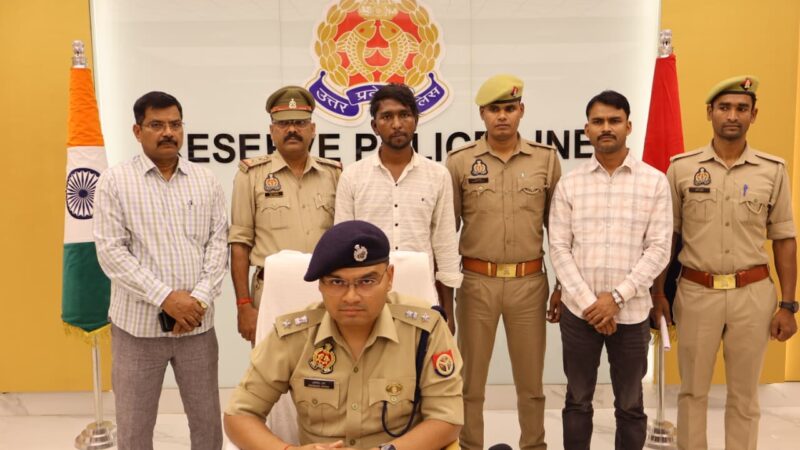 सोनभद्र में 25 हजार का इनामी बदमाश गिरफ्तार, 22 ग्राम हेरोइन बरामद