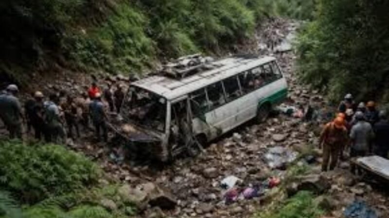 नेपाल : मनाकामना मंदिर से लौट रही बस खाई में गिरी