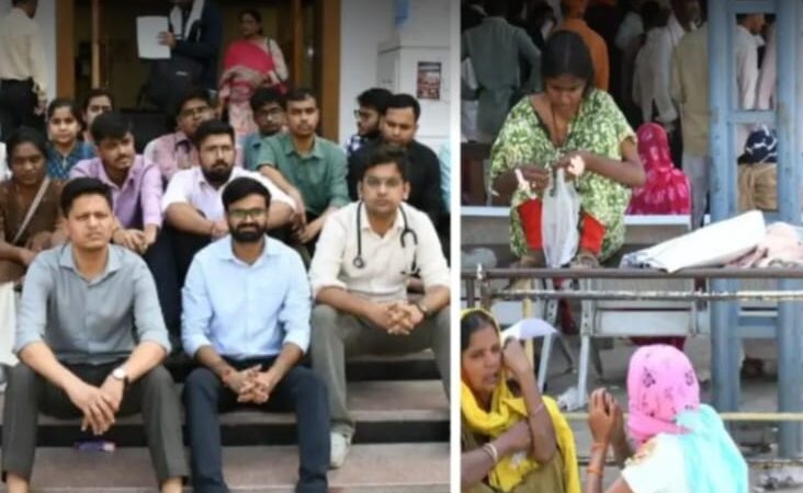 बीएचयू अस्पताल में जूनियर रेजिडेंटों की हड़ताल, मरीजों की बढ़ी परेशानी