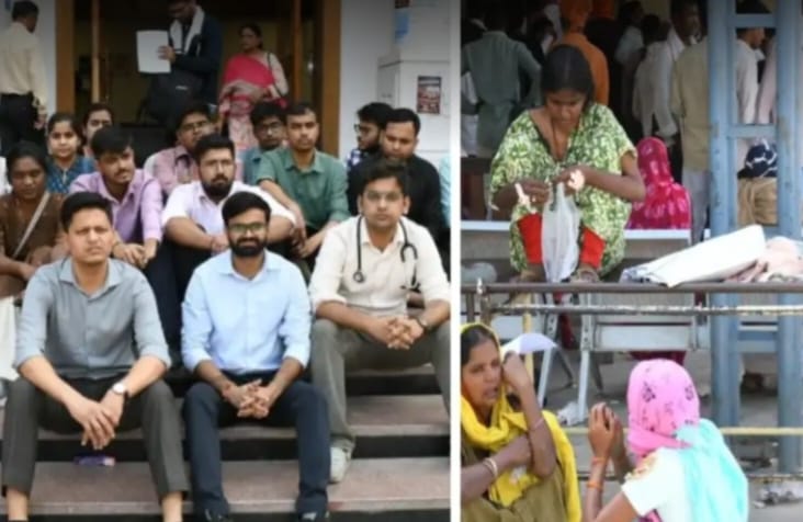 बीएचयू अस्पताल में जूनियर रेजिडेंटों की हड़ताल, मरीजों की बढ़ी परेशानी