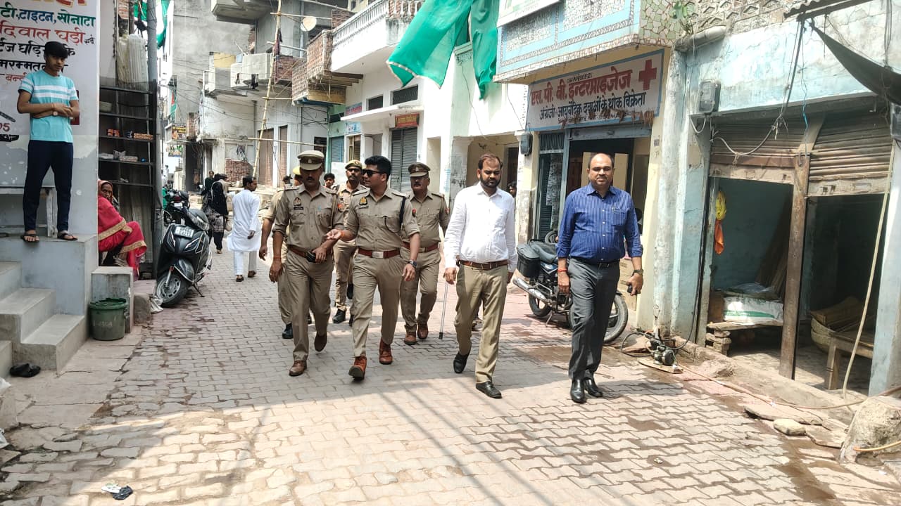 भदोही : अलविदा की नमाज शांतिपूर्ण ढंग से संपन्न