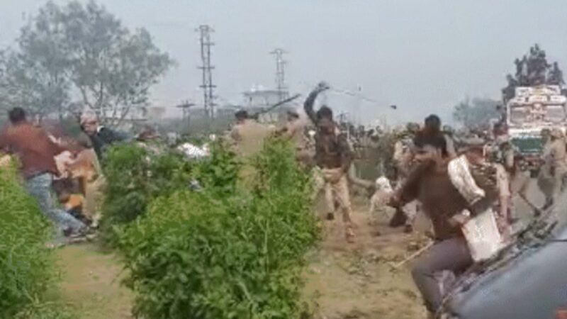 ‘फरसा वाले बाबा’ को गौ-तस्करों ने ट्रक से कुचला, भारी बवाल