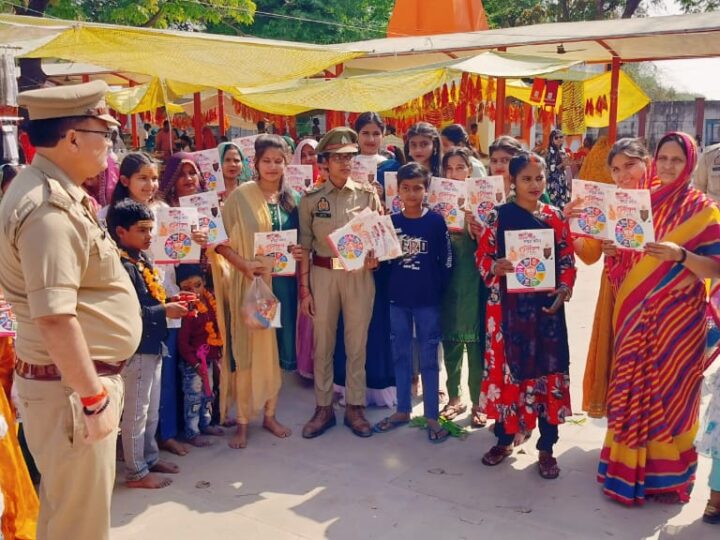 मिशन शक्ति अभियान के तहत महिलाओं को किया गया जागरूकपिंडरा