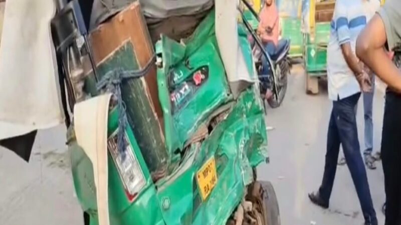 ग्वालियर : स्कॉर्पियो ने ऑटो को मारी जोरदार टक्कर, एक परिवार के पांच सदस्यों की मौत, चार घायल