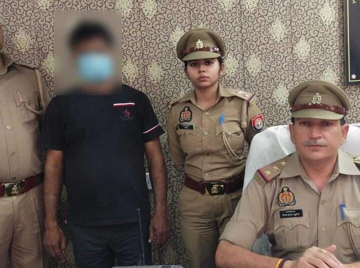 चेतगंज : ब्लैकमेलर को पुलिस ने दबोचा, पीड़िता को देखते ही भड़क गया आरोपी