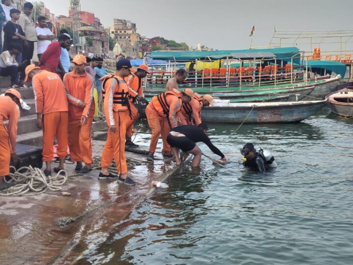 वाराणसी: केदार घाट पर गंगा में डूबने से किशोर की मौत