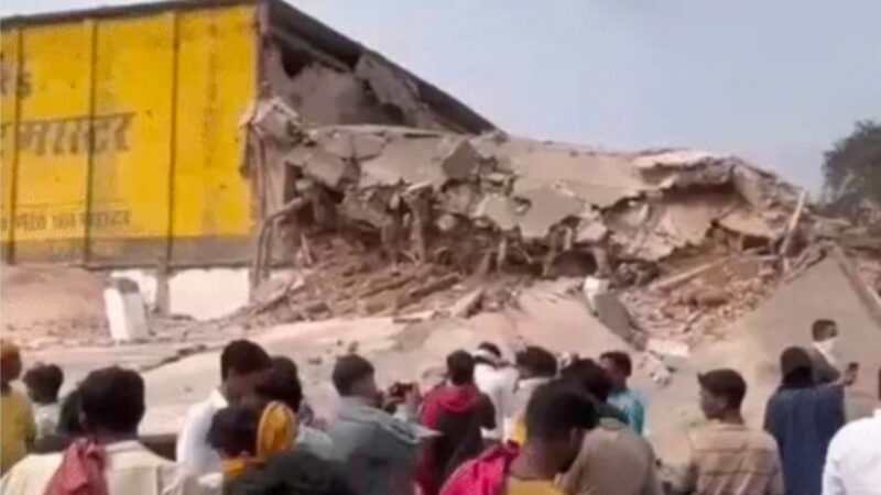 प्रयागराज : कोल्ड स्टोरेज में अमोनिया गैस रिसाव के बाद भीषण धमाका