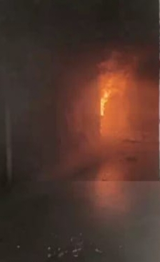 नदेसर पीसीएफ प्लाजा में भीषण आग