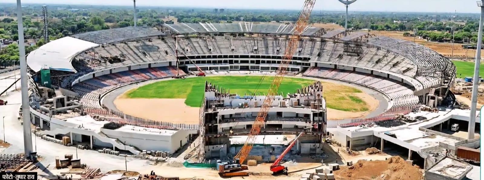 काशी का क्रिकेट रण 80 फीसदी तैयार