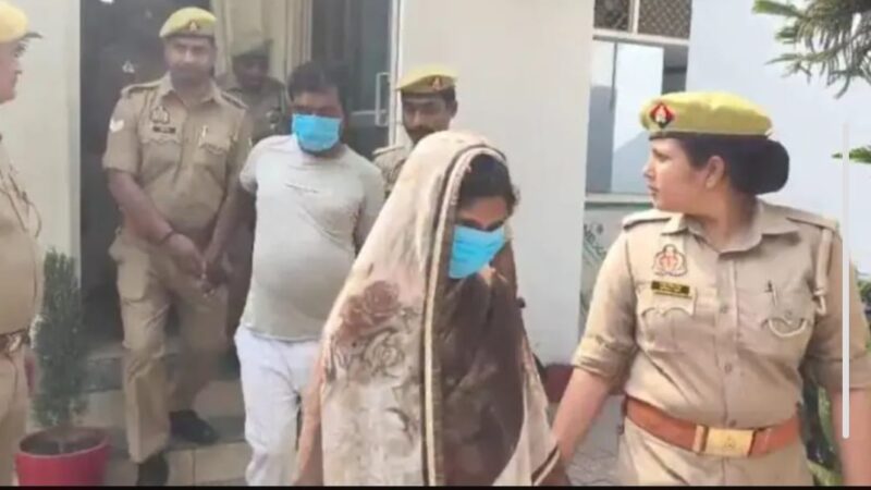 चंदौली : अवैध संबंध उजागर होने पर पत्नी और बहनोई ने की गला घोंटकर हत्या , शव को लटकाया फंदे से