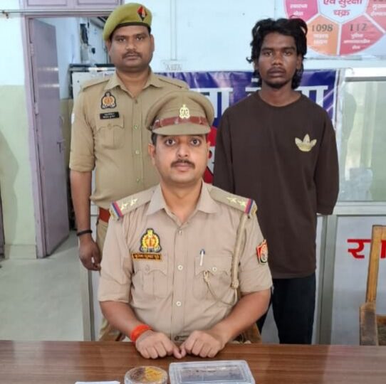 हेरोइन के साथ युवक गिरफ्तार, पुलिस की कार्रवाई