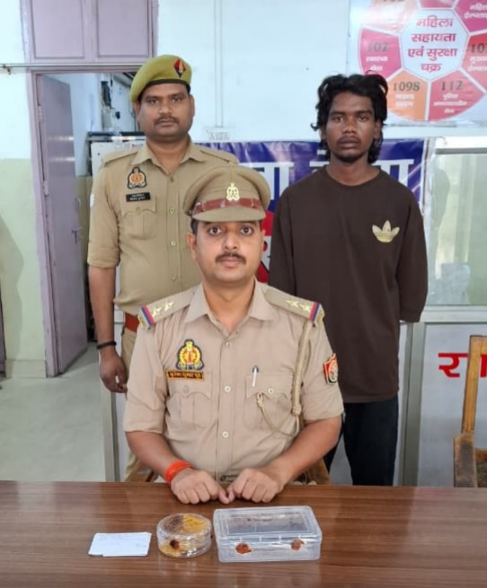 हेरोइन के साथ युवक गिरफ्तार, पुलिस की कार्रवाई