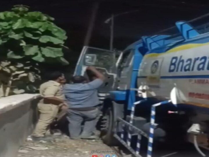 चंदौली ; तेल चोरी पर पुलिस की बड़ी कार्रवाई