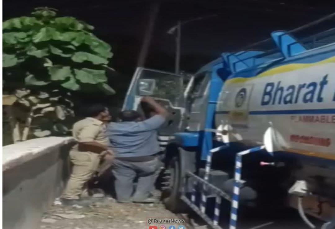 चंदौली ; तेल चोरी पर पुलिस की बड़ी कार्रवाई