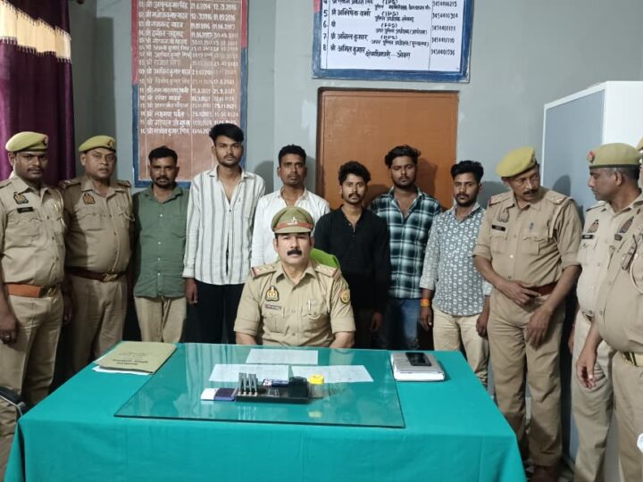 सोनभद्र में मिशन शक्ति के तहत बड़ी कार्रवाई, नाबालिग छात्रा से छेड़खानी मामले में 6 आरोपी गिरफ्तार