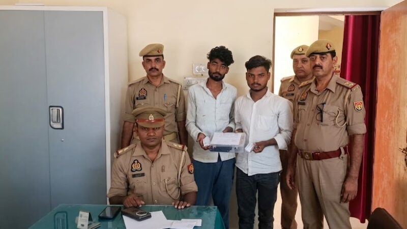 घोरावल पुलिस की बड़ी कार्रवाई: 23.70 ग्राम हेरोइन संग दो तस्कर गिरफ्तार