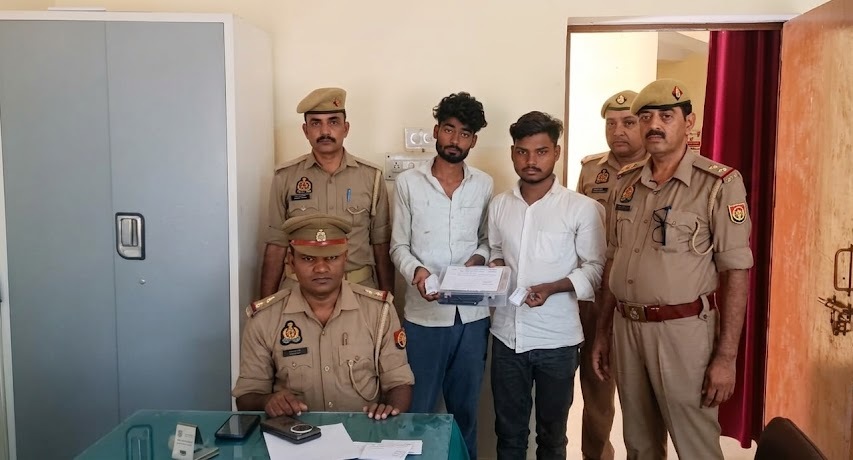 घोरावल पुलिस की बड़ी कार्रवाई: 23.70 ग्राम हेरोइन संग दो तस्कर गिरफ्तार