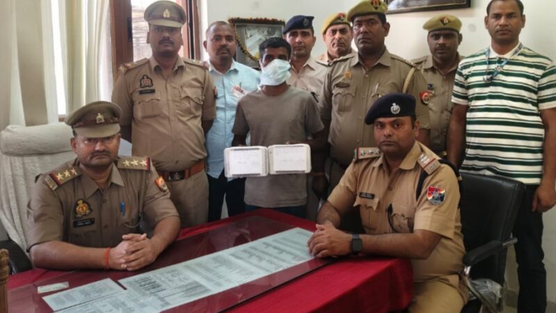 जीआरपी : चोरी के दो मोबाइल के साथ शातिर  गिरफ्तार