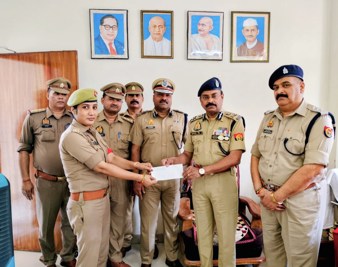 जीआरपी वाराणसी कैंट का डीजीपी रेलवे ने किया निरीक्षण, सुरक्षा व्यवस्था का लिया जायजा