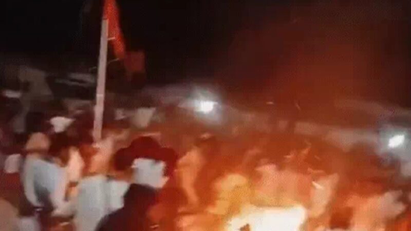 हनुमान जयंती शोभायात्रा में बड़ा हादसा: काली मां बनी महिला समेत 3 कलाकार झुलसे