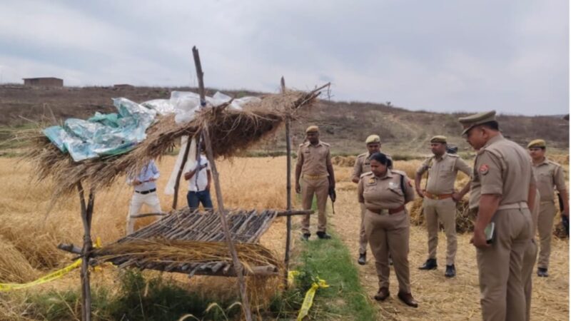 गेहूं के खेत में मिला युवती का शव, हत्या की आशंका