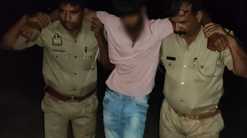 गाजीपुर: रामनाथ ठाकुर हत्याकांड का आरोपी मुठभेड़ के बाद गिरफ्तार,