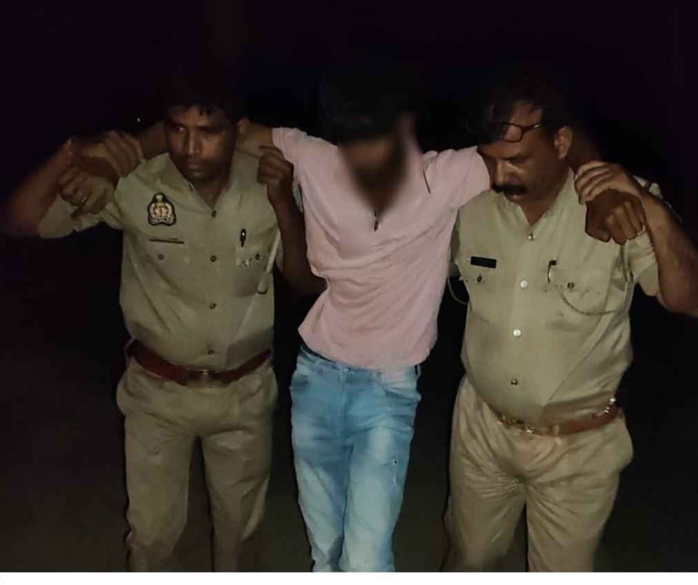 गाजीपुर: रामनाथ ठाकुर हत्याकांड का आरोपी मुठभेड़ के बाद गिरफ्तार,