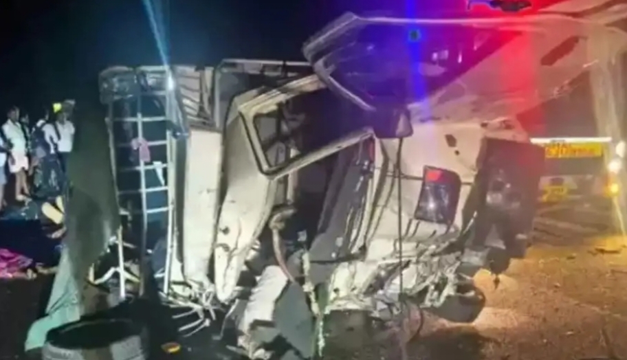 कुरनूल सड़क हादसे में 8 तीर्थयात्रियों की मौत