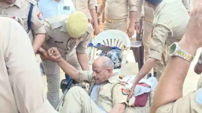 वाराणसी में पोस्टर-झंडे विवाद पर बवाल, ACP घायल; भारी पुलिस बल तैनात