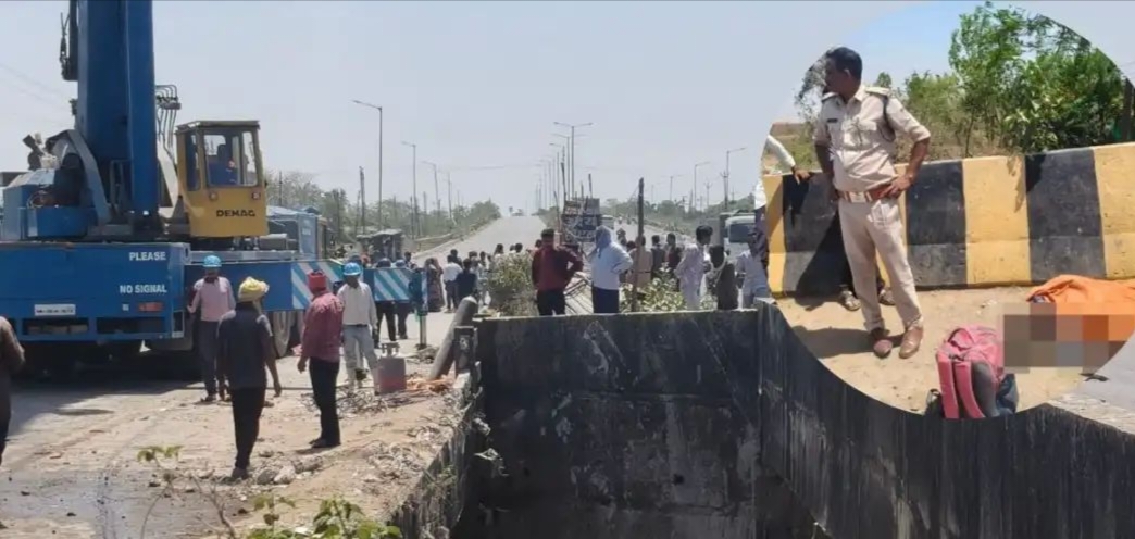 तेज रफ्तार ट्रक नहर में गिरा, तीन की दर्दनाक मौत