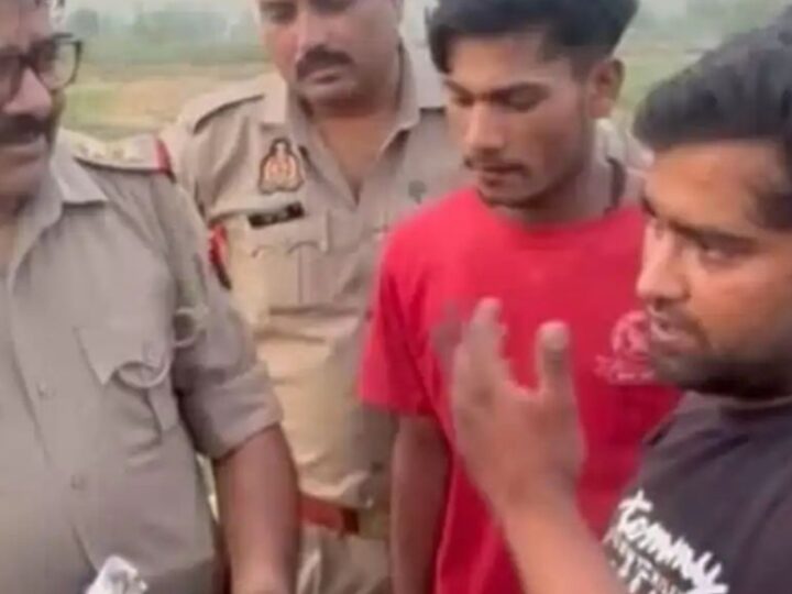 हाईवे पर आधा किलोमीटर तक बिखरे नोट, पुलिस ने चार लाख रुपये किए बरामद