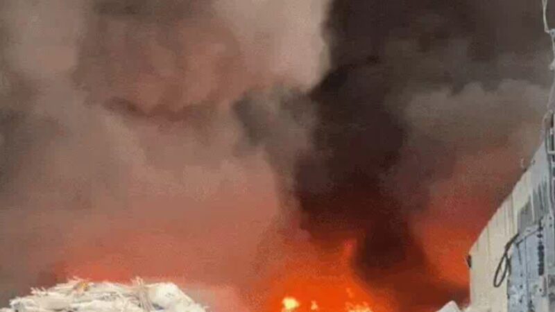 गुरुग्राम के बजघेड़ा में प्लास्टिक फैक्ट्री में भीषण आग, कई गोदाम चपेट में; रिहायशी इलाकों में धुएं से दहशत